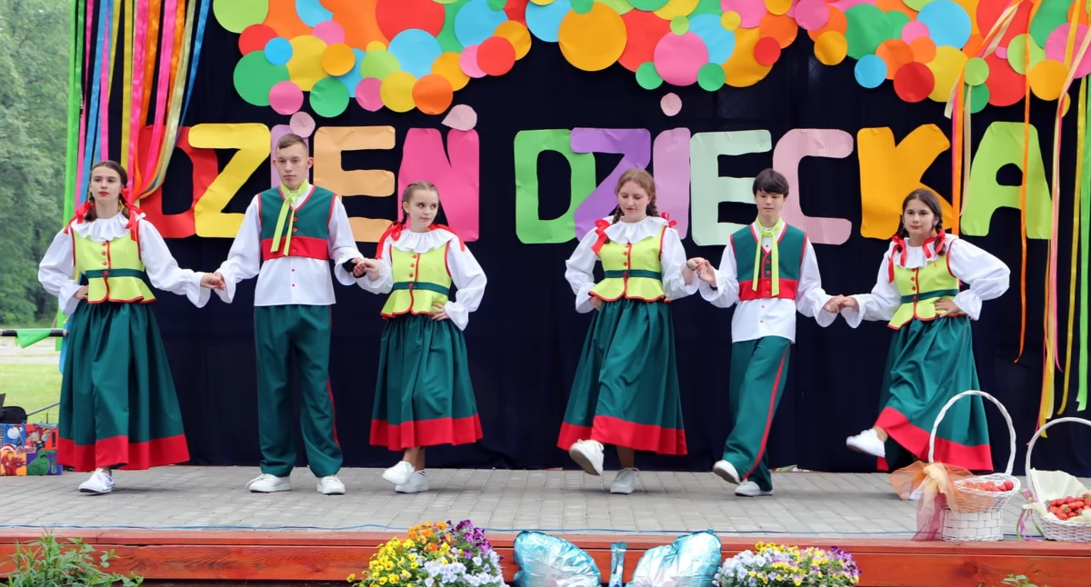 Zdjęcie z Dnia Dziecka w SOSW w Baryczy