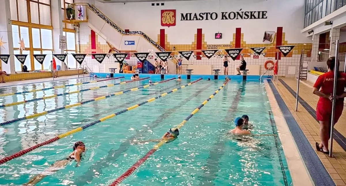 Zdjęcie basenu Pływalni Miejskiej w Końskich