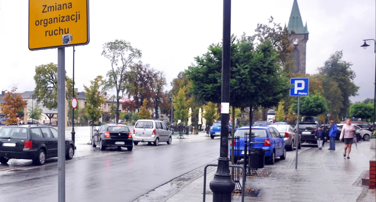 Zdjęcie Placu Kościuszki w Końskich