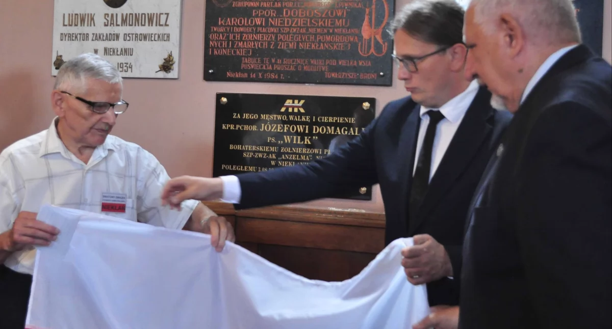 Historia , NIEKŁAŃ męstwo walkę cierpienie pchor Józefa Domagały „Wilka” - zdjęcie, fotografia