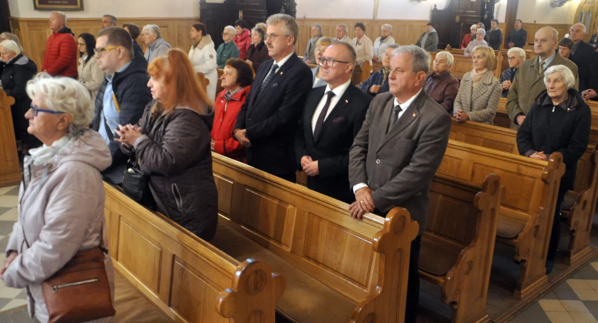 Zdjecie ze Mszy Świętej w koneckiej kolegiacie