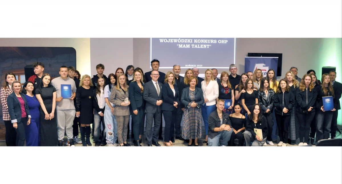 Zdjęcie uczestników turnieju Mam Talent w Maleńcu