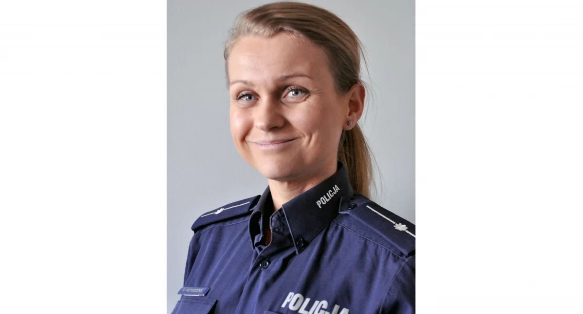 Zdjęcie mł. asp. Marty Przygodzkiej
