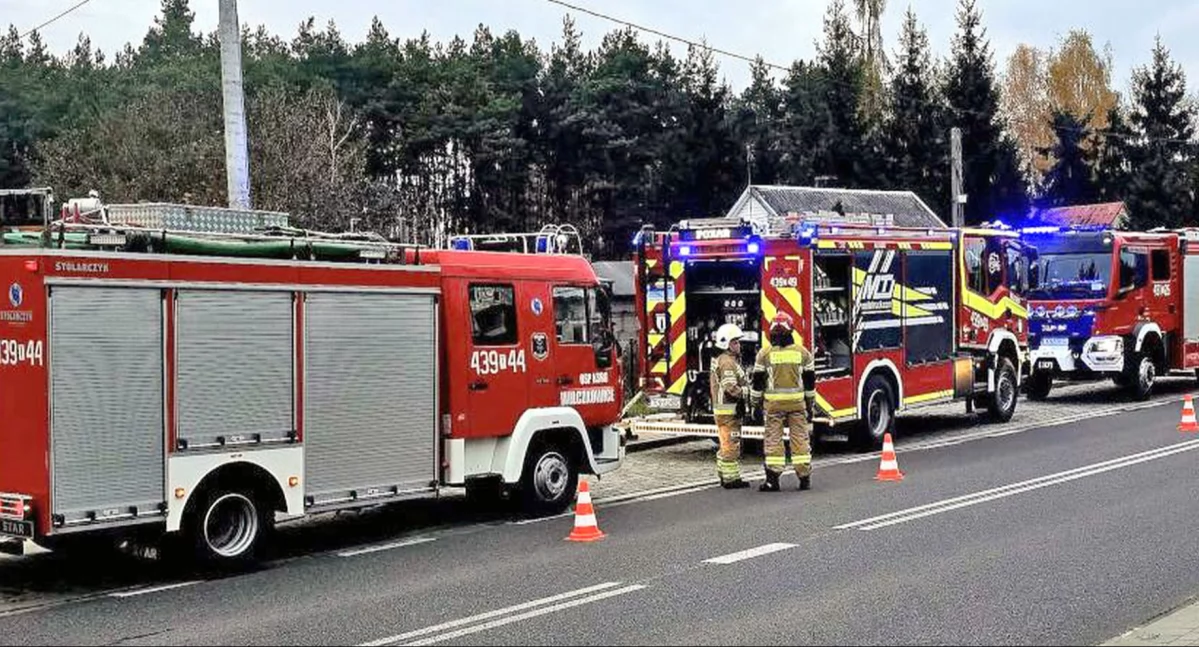 Zdjęcie jednostek straży JRG i OSP