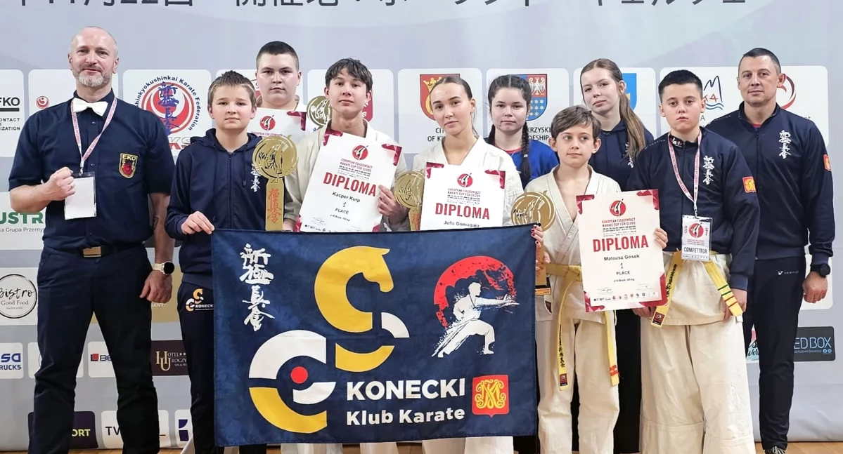 Zdjęcie drużyny Koneckiego KKK w Kielcach