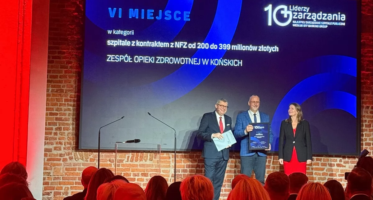 Zdrowie , Konecki szpital wysoko wśród Liderów Zarządzania najlepiej zarządzanych lecznic publicznych - zdjęcie, fotografia