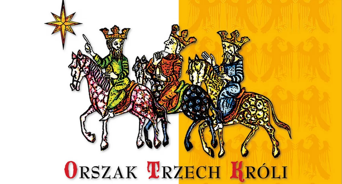 Zdjęcie plakatu Orszaku Trzech Króli w Końskich