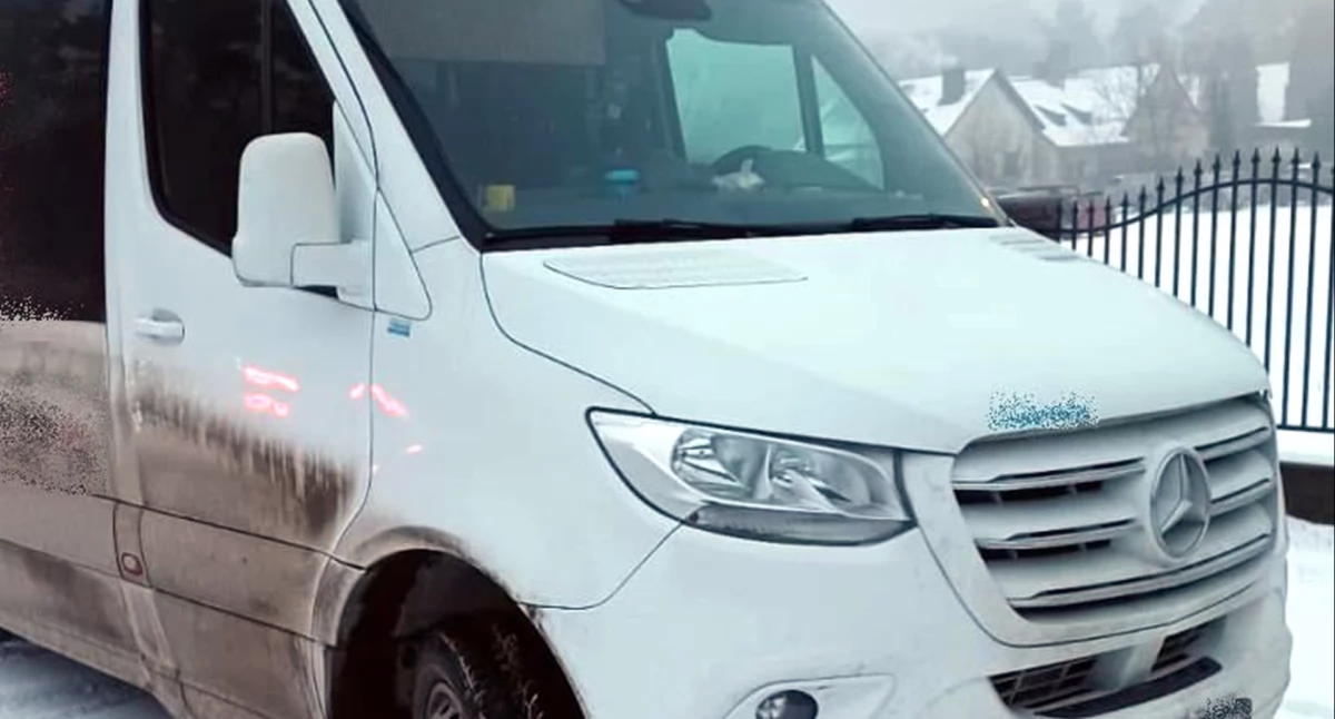 Zdjęcie busa wyłączonego z ruchu