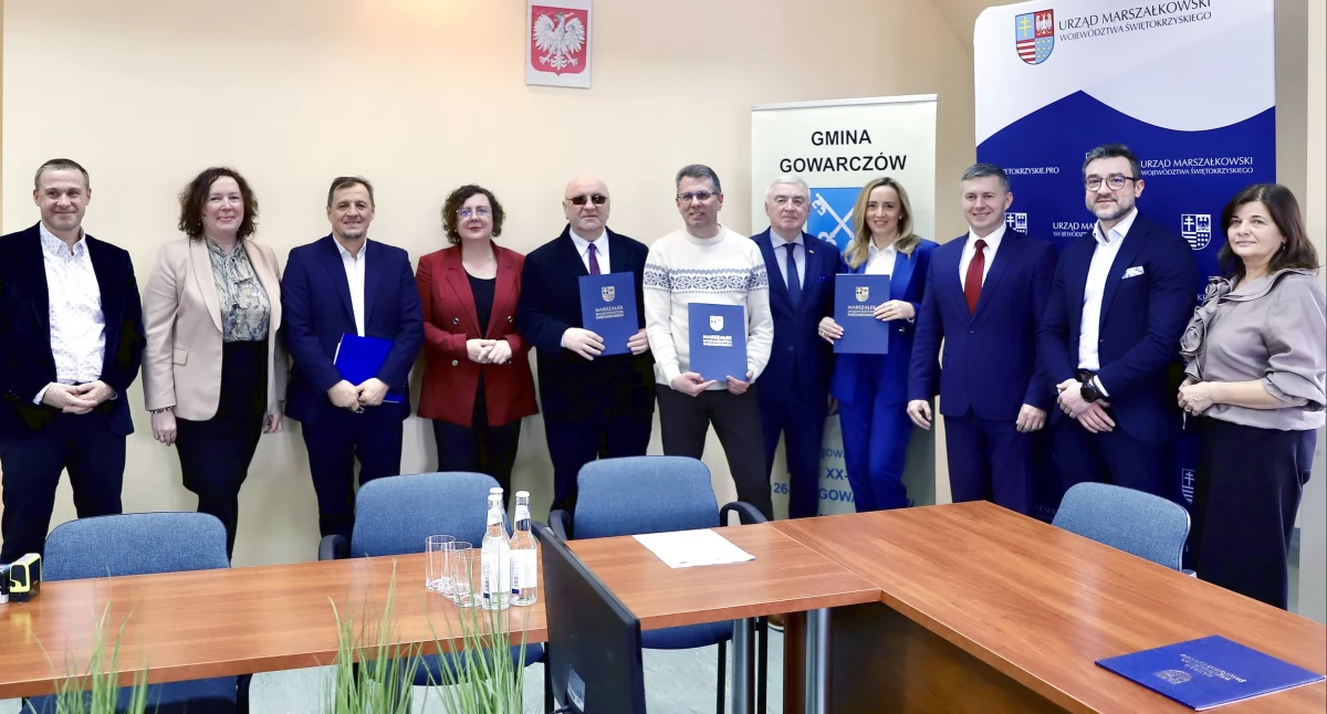 Zdjęcie ze spotkania w Gowarczowie