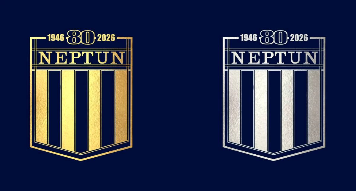 Zdjęcie okolicznościowego herbu MKS Neptun Końskie