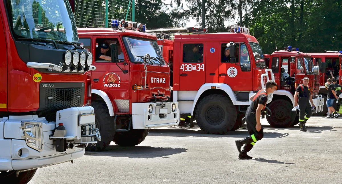 Zdjęcie z zawodów sportowo-pożarniczych