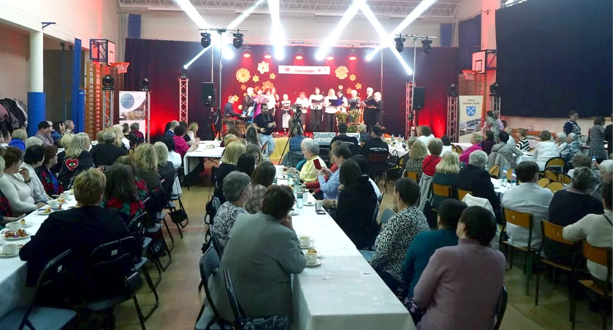 Zdjęcie z Gminnego Dnia Kobiet w Gowarczowie. Fot. GCKiB Gowarczów