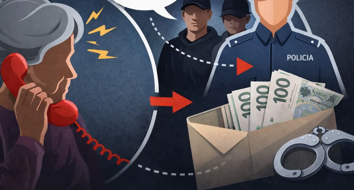 Kryminalne , Trzech młodych mężczyzn areszcie Podszywali policjanta próbowali wyłudzić pieniądze seniorek - zdjęcie, fotografia