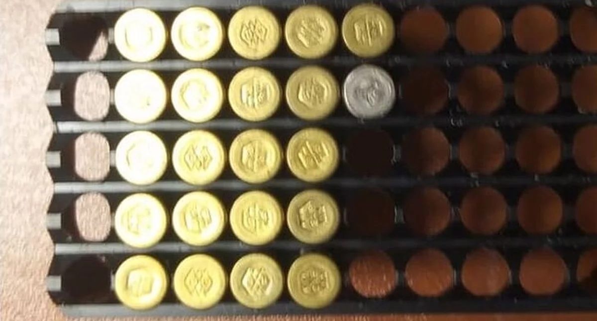 Zdjęcie amunicji znalezionej u 44-latka