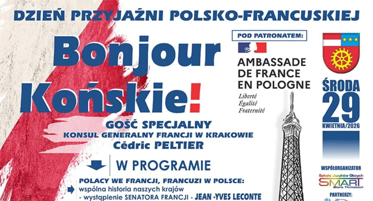 Spotkania , Francuski klimat Końskich Bonjour Końskie! kwietnia - zdjęcie, fotografia