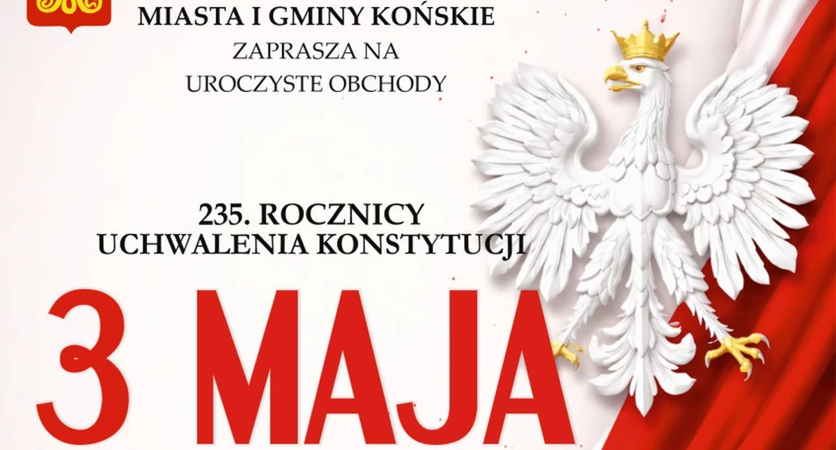 Zdjęcie plakatu uroczystości