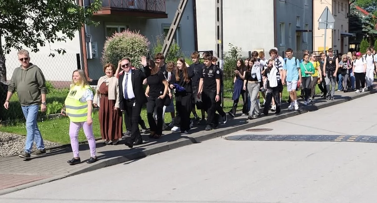 Zdjęcie z trasy rajdu