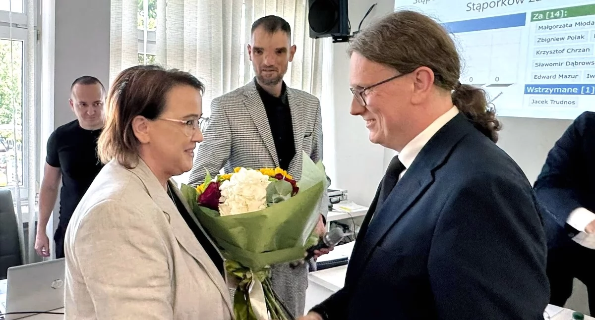 Zdjęcie Jarosława Młodawskiego, burmistrza Stąporkowa