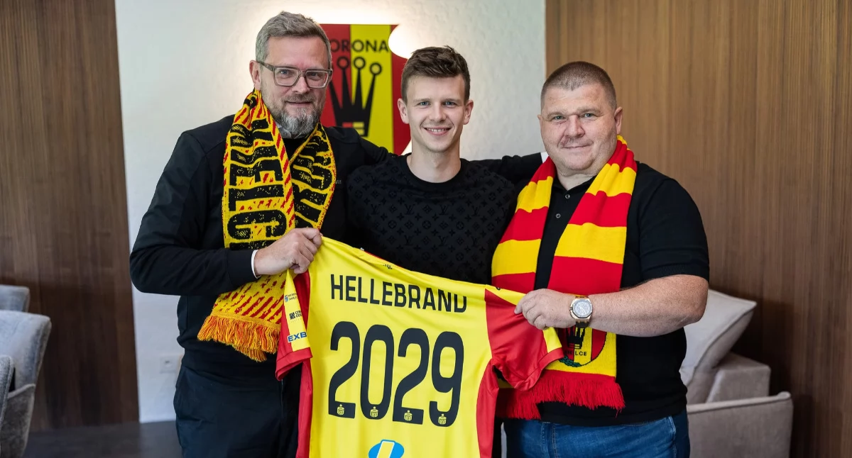  Patrik Hellebrand piłkarzem Korony
