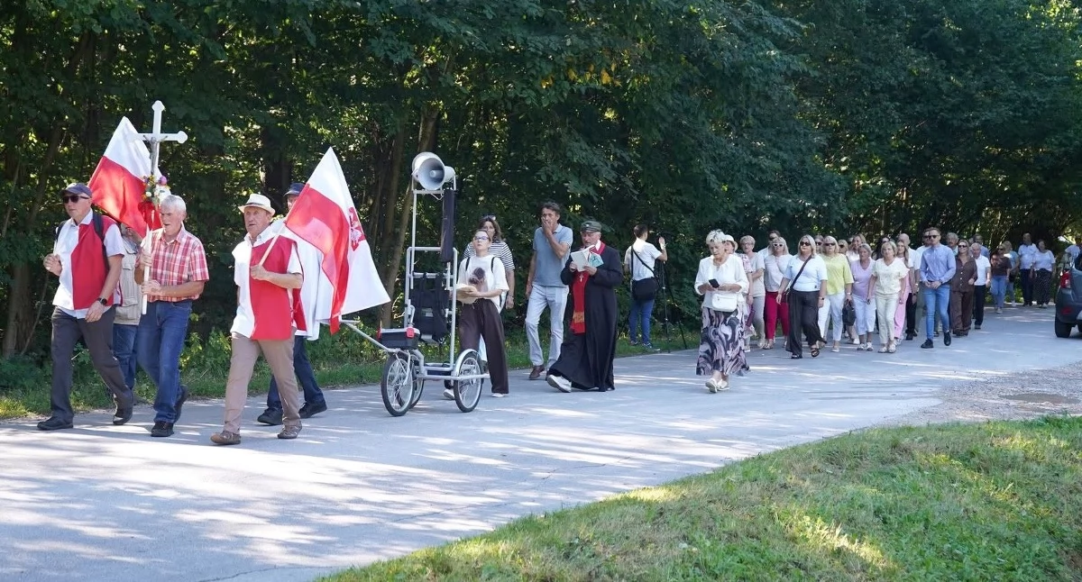 Zdjęcie z Drogi Krzyżowej. Fot. GCKiB Gowarczów