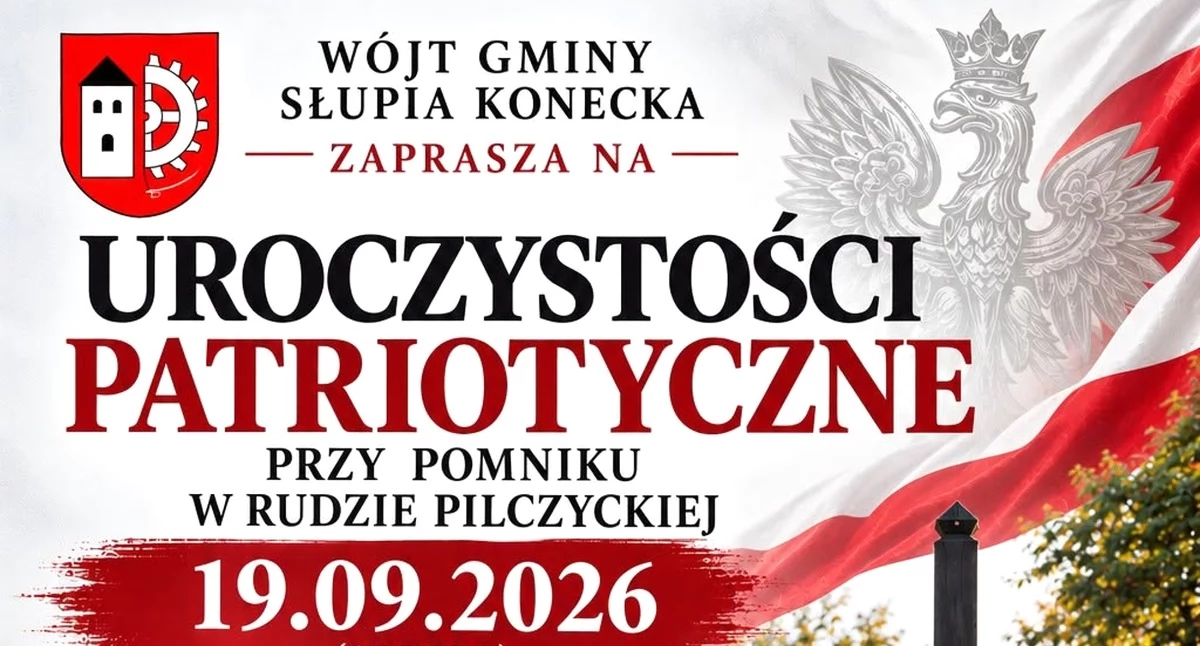 Zdjęcie plakatu uroczystości