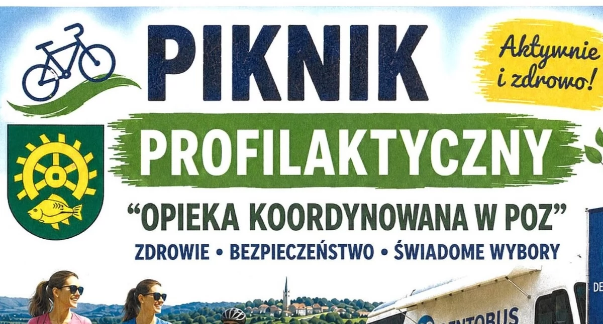 Zdjęcie plakatu pikniku. Fot. Gmina Ruda Maleniecka