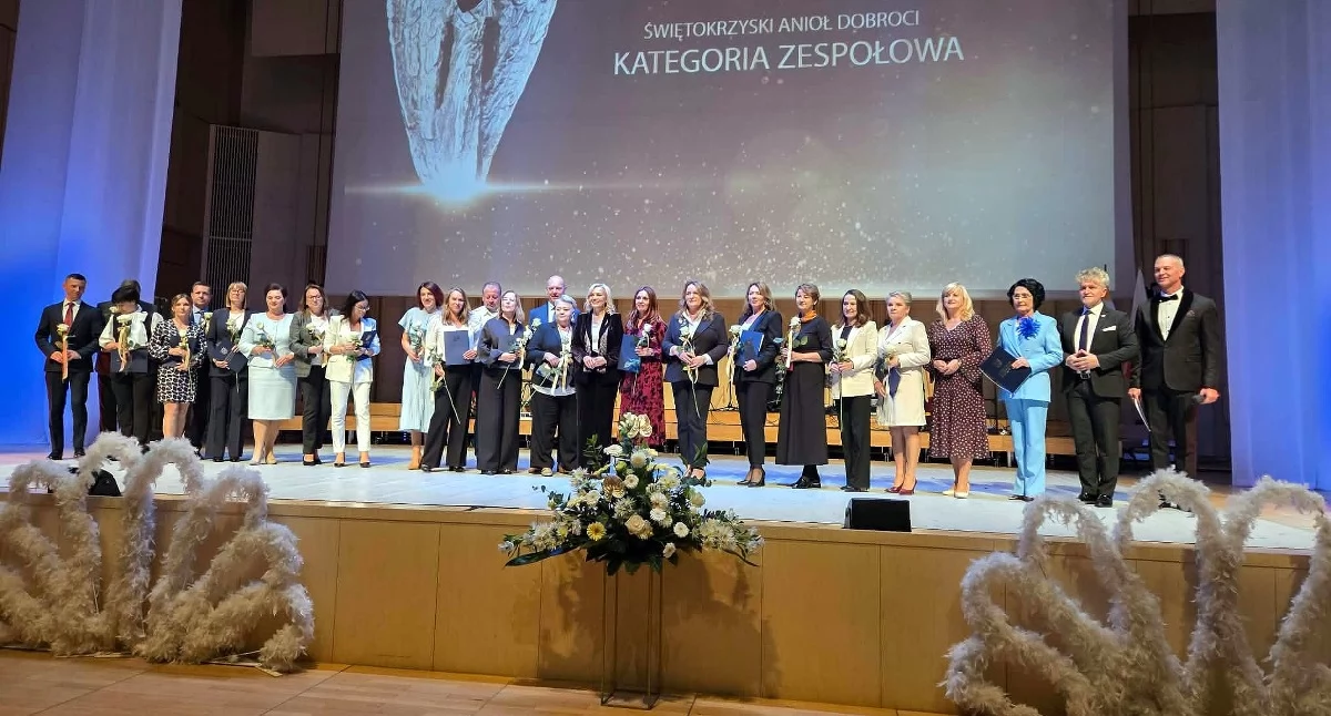 Zdjęcie nominowanych w kategorii zespołowej. Fot. Gmina Smyków