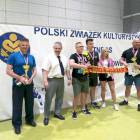 Reprezentacja KS Tęcza Społem Kielce z trenerem kadry narodowej Arkadiuszem Znojkiem