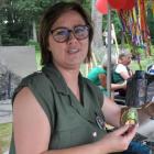 Małgorzata Żurawska pokazała makietę starego Gowarczowa zrobiona przez dzieci