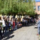 Otwarcie szkolnego ogrodu w Górnikach (2)