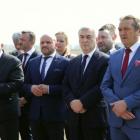 Wbicie łopaty pod przebudowę drogi wojewódzkiej (5)
