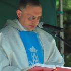 Mszę świętą polową sprawował ks. Marek Relidzyński