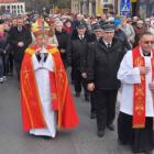 Intronizacja relikwii Krzyża Świętego w kolegiacie św (3)
