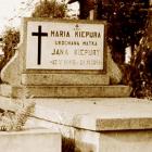 Nagrobek Marii w 1970 r. 