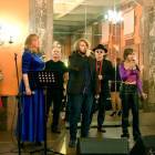 Koncert, pierwszy z lewej Marek Werens, pierwsza z prawej Kristina Matvijenko