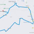 Mapka II Rajdu Radoszycka Szprycha