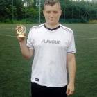 Mateusz Berus (FC Skurcz), najlepszy zawodnik ostatniego turnieju