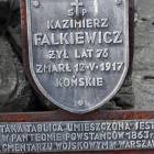 Na grobowcu koneckiej nekropolii oznaczono jednego z powstańców