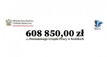 Konecki Powiatowy Urząd Pracy z rządowym dofinansowaniem