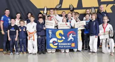 Konecki Klub Karate Kyokushin z kolejnymi trofeami. Tym razem medale przywieźli z Rzeszowa [ZDJĘCIA]