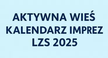 Świętokrzyskie Zrzeszenie LZS zaplanowało kalendarz imprez akcji Aktywna Wieś. Jedna z nich w Fałkowie