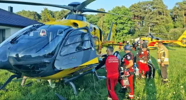 Pielgrzymi w szpitalach. Kierowca aresztowany - po wypadku w Grobli