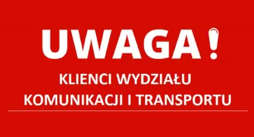 STĄPORKÓW. Filia Wydziału Komunikacji i Transportu będzie nieczynna. W jakim terminie?