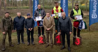 Piły w ruch! Trzecia edycja Zawodów Drwali w Nadleśnictwie Stąporków