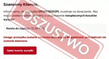 UWAGA!!! Nie daj się oszukać!!! Fałszywe e-maile na pewno nie od Poczty Polskiej!