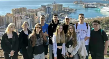 MALAGA, KOŃSKIE. Uczniowie i nauczyciele koneckiego Mechanika wzbogacali innowacyjność edukacji w Hiszpanii