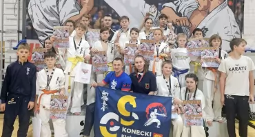 Łańcut Open 2025. Konecki Klub Karate Kyokushin z kolejnymi trofeami! [ZDJĘCIA]