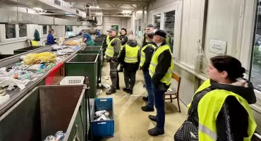 GMINA FAŁKÓW. Stawiają na ekologię! Przedstawiciele gminy Fałków z wizytą w PGK w Końskich