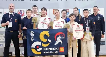 KIELCE. Klubowy Puchar Europy 2025. Konecki Klub Karate Kyokushin dziewiątą drużyną w Europie! [ZDJĘCIA]