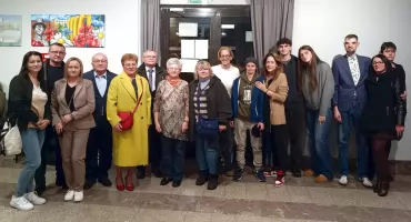 STĄPORKÓW. Spotkanie ocalonych Żydów, których Piwowarscy śmierci wyrwali